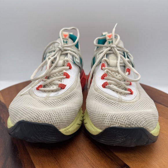 Under Armour Project Rock 5 Shoes Mens 12.5 White After Burn Athletic Sneakers main image 6